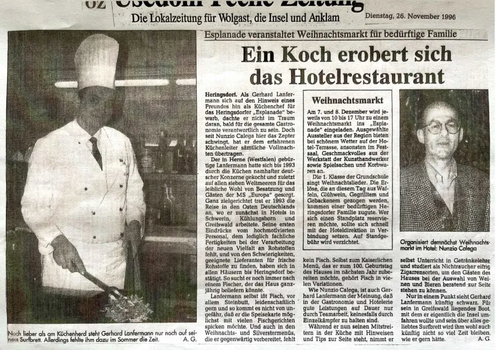 Article featuring Nunzio Calega